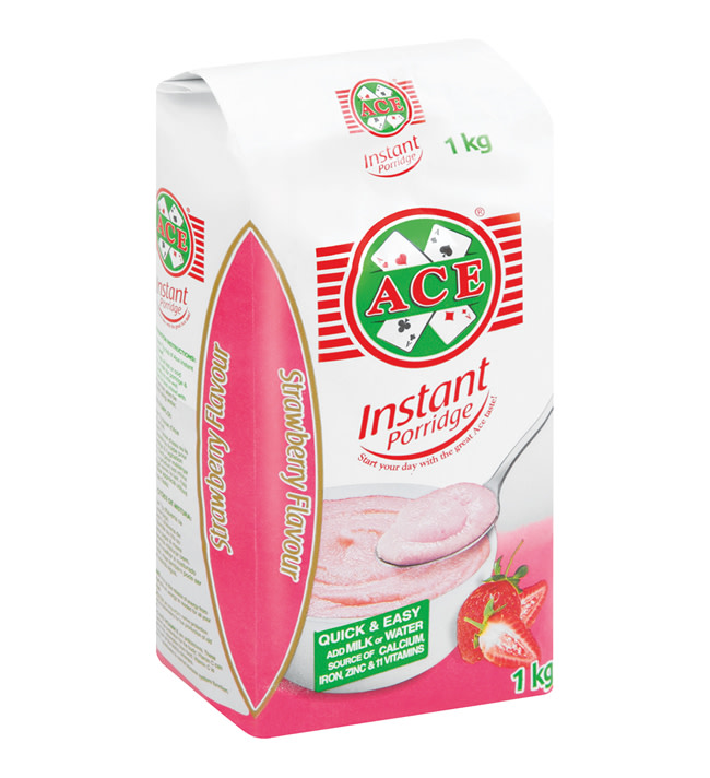 Ace Strawberry Instant Porridge 1kg