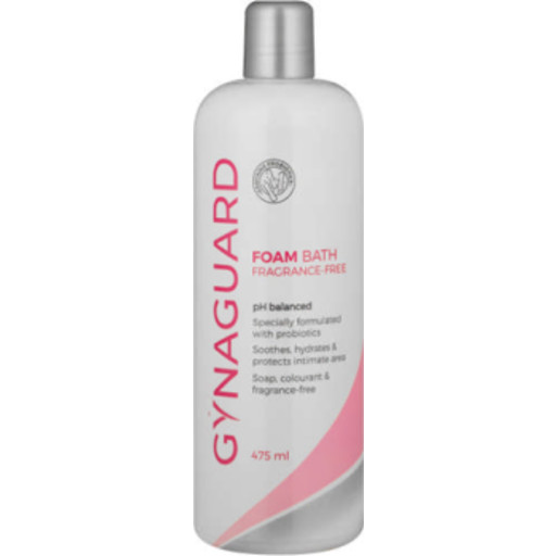 Gynaguard pH Balanced Foam Bath Fragrance Free 475ml