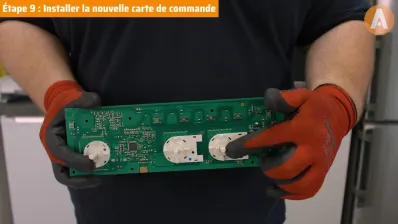 Comment changer la carte électronique de commande d'un lave-linge ?