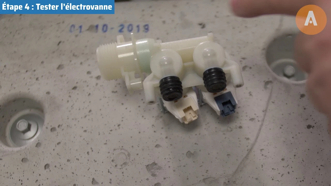 Comment tester et remplacer l’électrovanne de mon lave-linge ?
