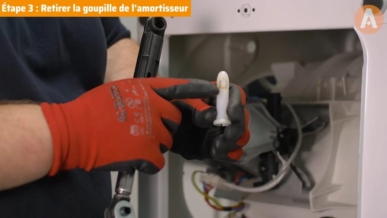 Comment changer les amortisseurs d'un lave-linge ?