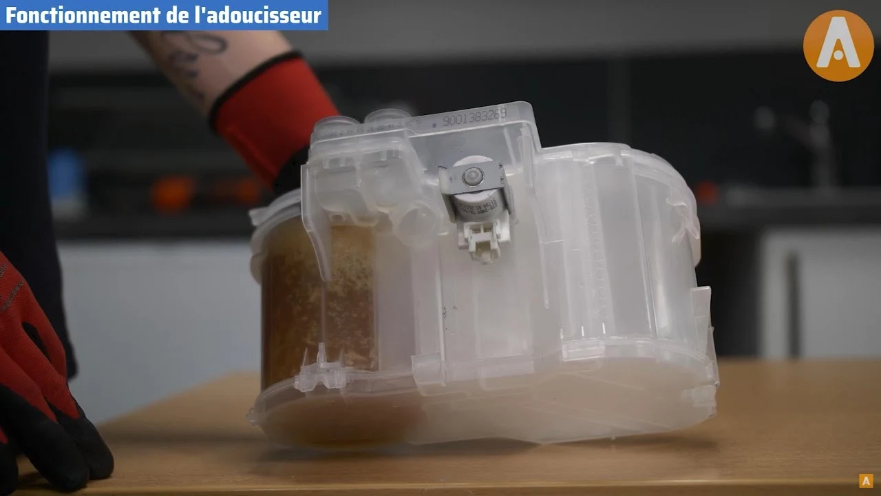 Comment changer l'adoucisseur d'eau sur un lave vaisselle fonctionnement de l'adoucisseur ?