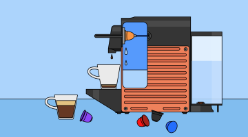 Café de la machine Nespresso qui coule à l’intérieur : comment réparer ? image