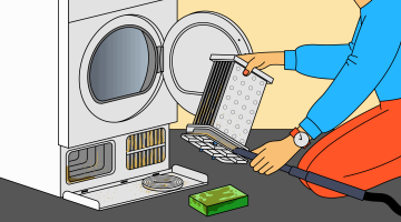 Comment bien nettoyer le condenseur d’un sèche-linge à condensation ?