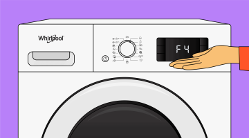 Comment résoudre le code panne F4 (F04) de mon sèche-linge Whirlpool ?