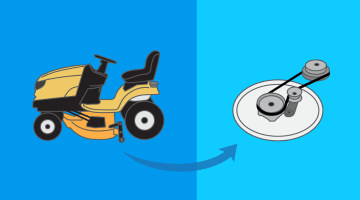 Comment changer une courroie de tondeuse autotractée ou tracteur tondeuse ?