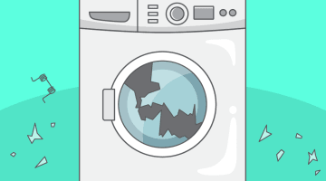 Comment remplacer ou réparer la porte de mon lave-linge ?
