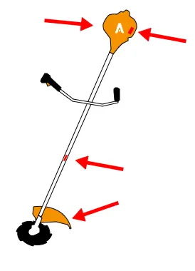 Lot De 4 Lames + Bobine De Fil Pour Débroussailleuse - Compatible Zipper, Ryobi, Arebos, Etc. - Pour Coupe Herbe Et Broussailles - 2
