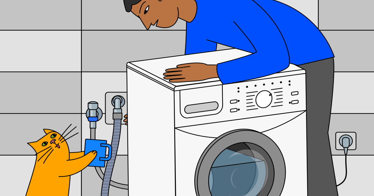 Que faire si la porte de mon lave-linge ne ferme pas correctement ?