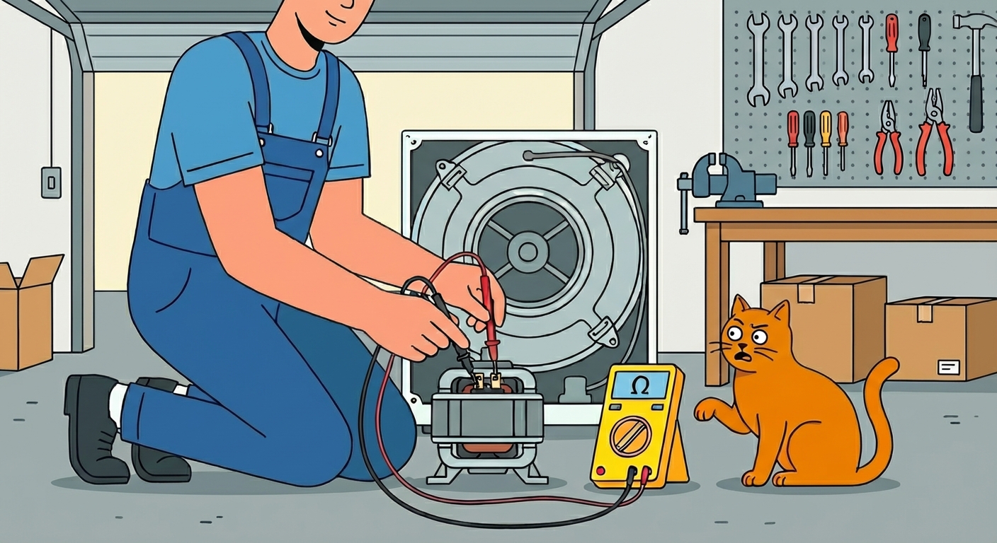 Comment tester le moteur de votre lave-linge ?