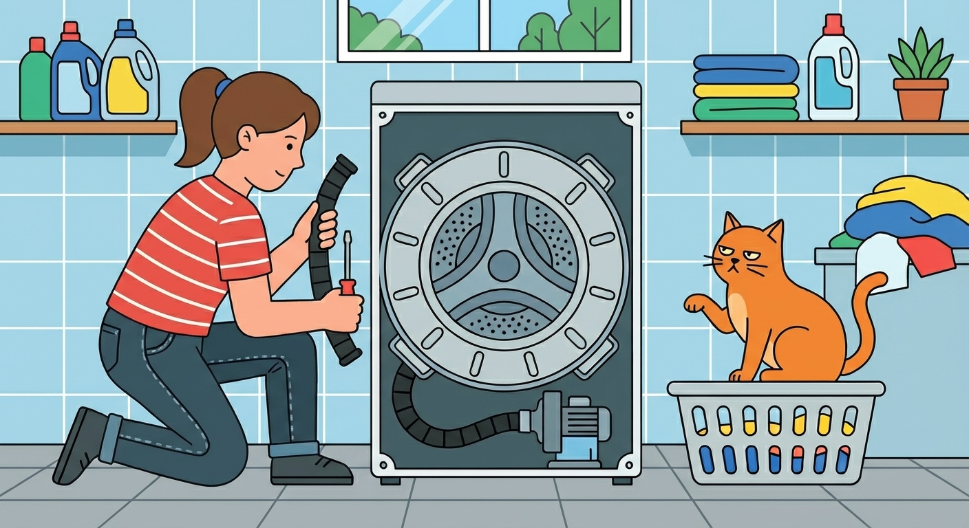 Comment remplacer la durite de votre lave-linge en cas de fuite