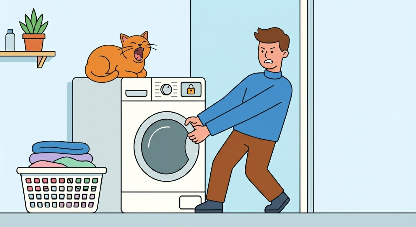 Débloquer porte lave-linge : solutions simples et efficaces