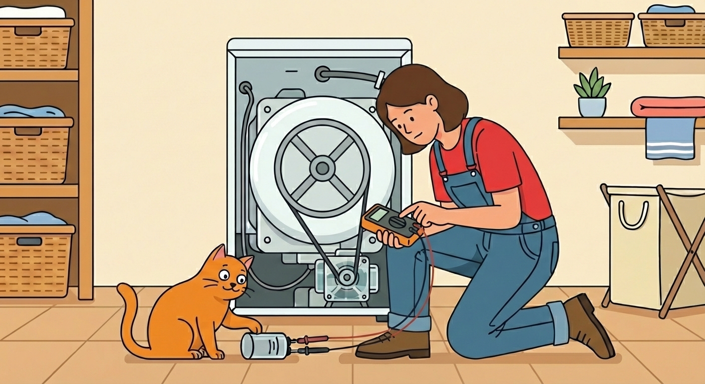 Condensateur de lave-linge HS ? Réparez-le vous-même !