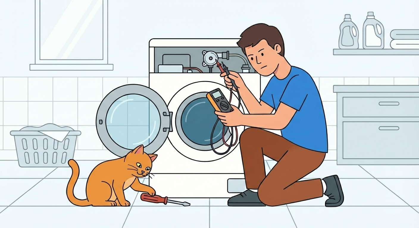 Comment tester le pressostat de votre lave-linge ?