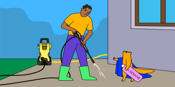 Pourquoi le problème de mon karcher est qu'il saccade ?