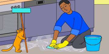 Pourquoi il y a le lave-vaisselle qui fuit ?