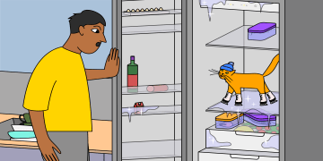 Pourquoi mon frigo fait de la glace ?