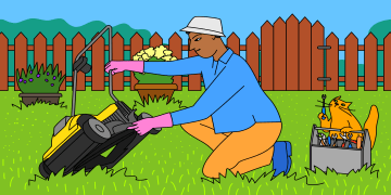 Pourquoi la courroie de ma tondeuse saute ?