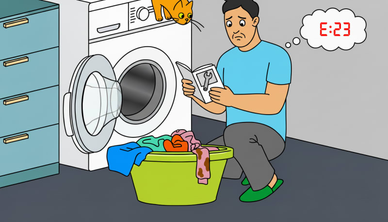 Image pour article : Code erreur lave-linge Bosch : solutions étape par étape