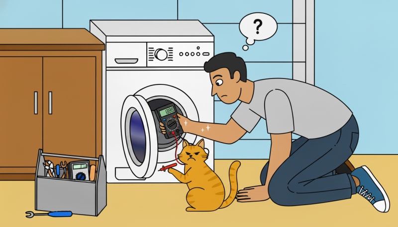 Image pour article : Tester la sonde de température de votre lave-linge