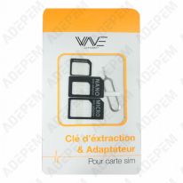 Pic extracteur et adaptateur carte sim, Retrait magasin gratuit