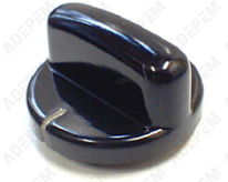 Bouton noir 9h, 00171322 00421194 - Table de cuisson | Retrait magasin