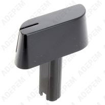 Bouton Commande Cuisinière De Dietrich Noir - Pièce 76X4659 Remplacement
