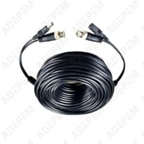 Cable video bnc + alimentation 20m