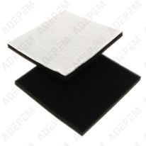 Filtre moteur par 2 125x125mm