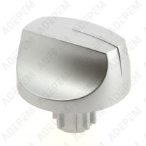 Bouton de four 12h inox