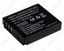 Batterie 3,7v 1250mah pour panasonic