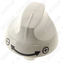 Bouton blanc thermostat 3550343101