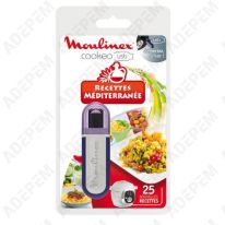 Cle usb cookeo 25 recettes mediterranée