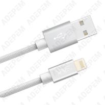 Cable lightning silver