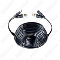 Cable video bnc + alimentation 30m