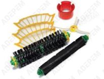 KIT 3 brosses de 3 pales aspirateur robot IROBOT ROOMBA 581