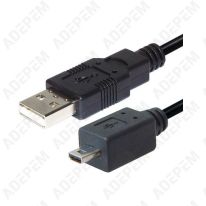 Cordon usb male / mini usb male 2m