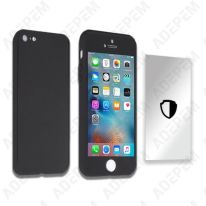 Coque 360°noire pour iphone 7 plus