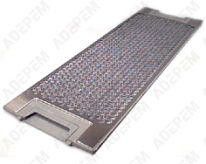 Filtre graisse metal