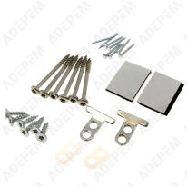 Supports De Fixation Pour Lave-vaisselle Intégré Siemens - Kit L, Neuf, Compatible Nombreux Modèles