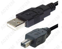 Cordon usb / mini usb 2m