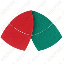 Set 2 eponges abrasives