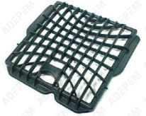 Grille support filtre moteur