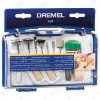 Kit de nettoyage/polissage Dremel 20 pièces