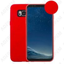 Coque perforee rouge samsung s8+