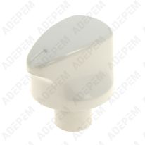 Bouton four blanc 6h, c00117509