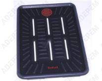 Plaque grill anti-adhesive