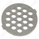 Rejilla de picado de orificios grandes