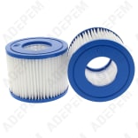 Bestway vi, filtro lay-z-spa, juego de 2