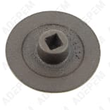 Tapa del quemador d=50 gris